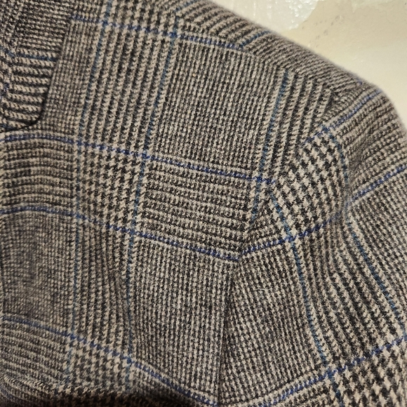 J. Crew Plaid Regent Wool Blazer Business Office Satin Jacket NEW Size 12 - Picture 7 of 12